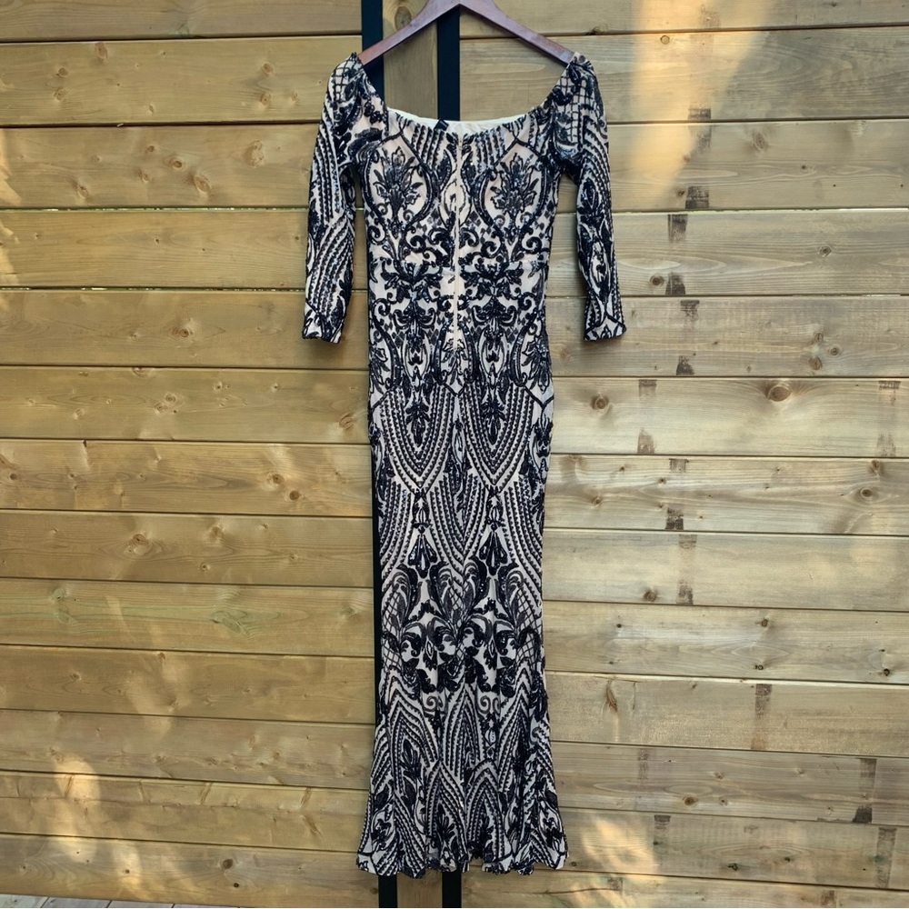 Windsor Black Sequin Dress - Picture 4 of 4